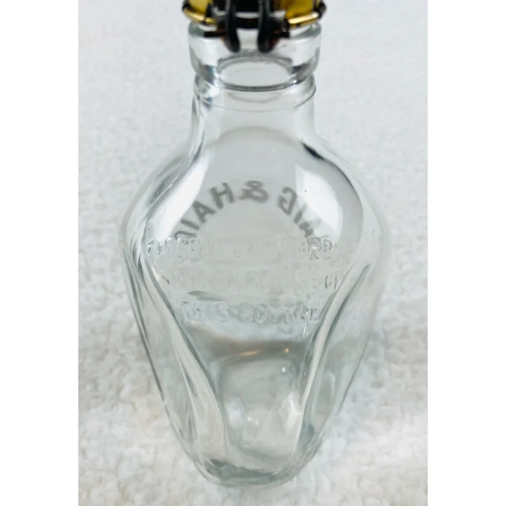 (VTG) HAIG & HAIG • Pinch Antique Scottish Whiskey Bottle w/ Original Cap